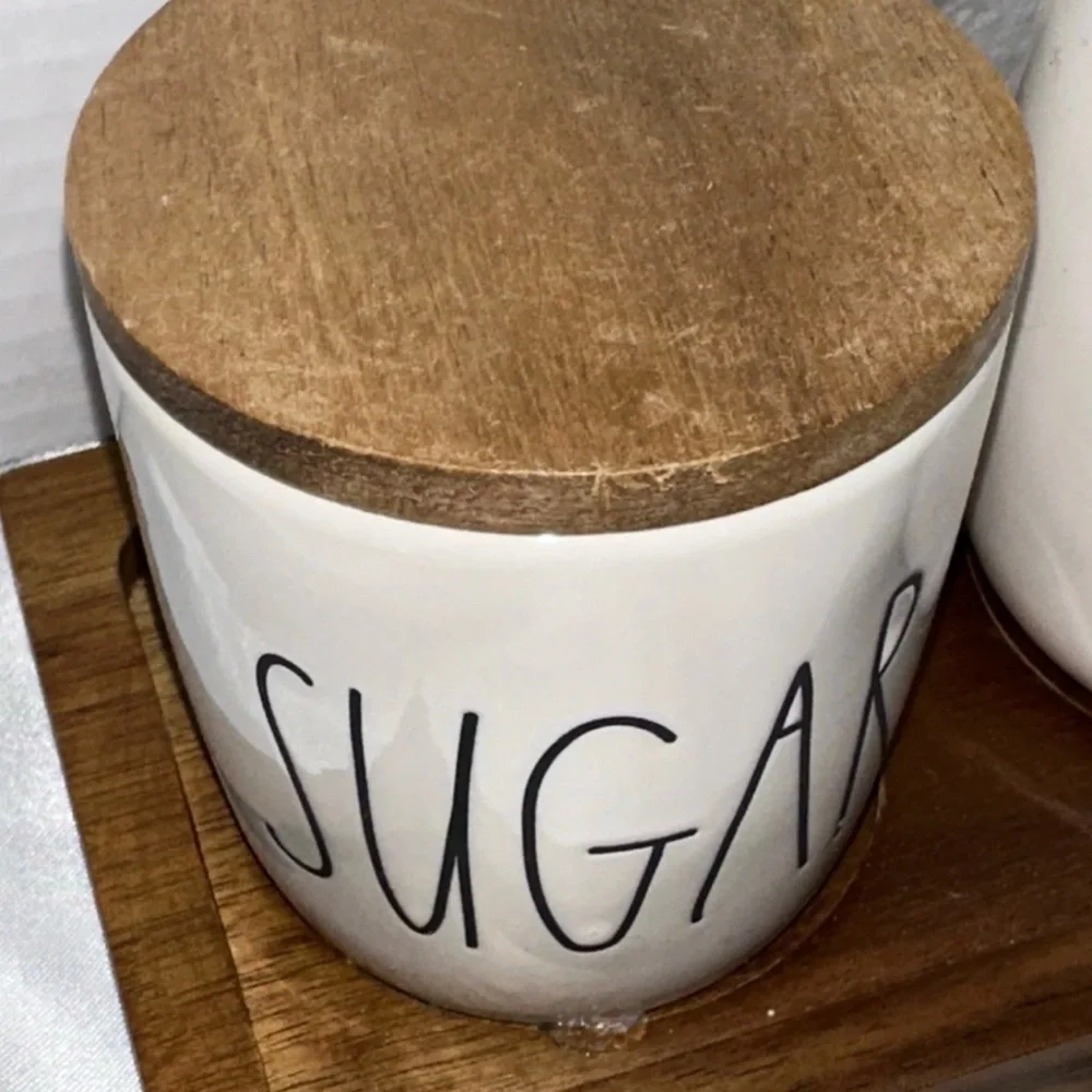 Rae Dunn‎ SUGAR & CREAM Set